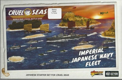 Cruel Seas Japanese Starter Set NIB NEW Warlord Games WW 2 Naval
