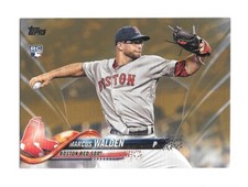 MARCUS WALDEN RC 2018 Topps Update GOLD Parallel #/2018 -BOSTON RED SOX- #US247