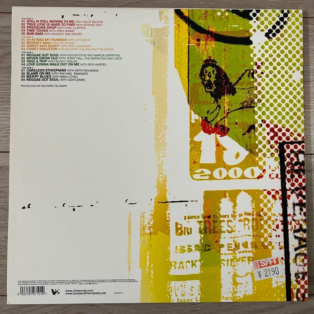 Toots & The Maytals / True Love 2004 UK Original 2LP V2