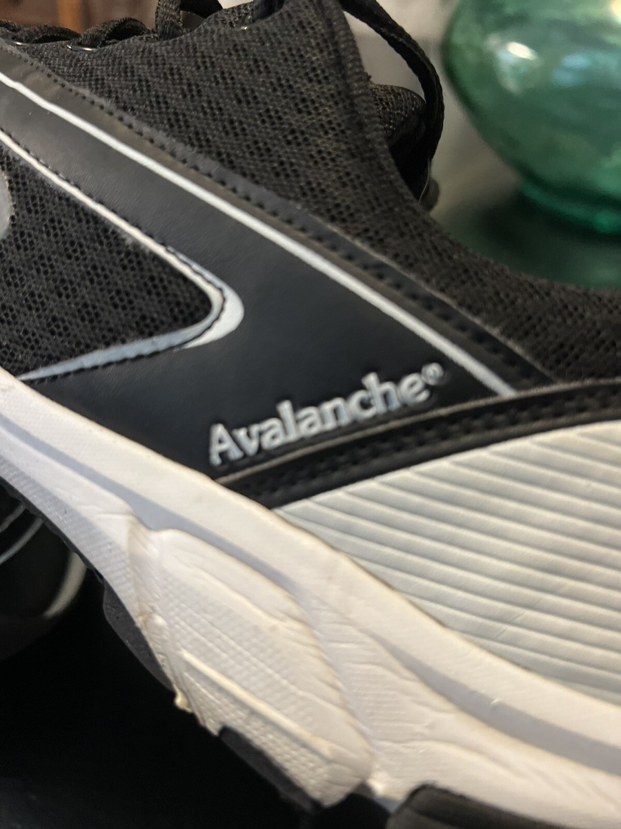 Avalanche Men's Shoes Black And White Sneakers av85967 | eBay