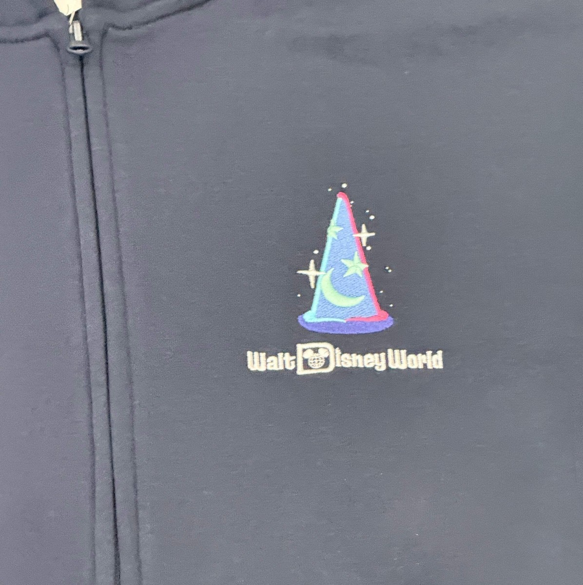Walt Disney World Fantasia Sorcerer Mickey Zip Up Hoodie | eBay