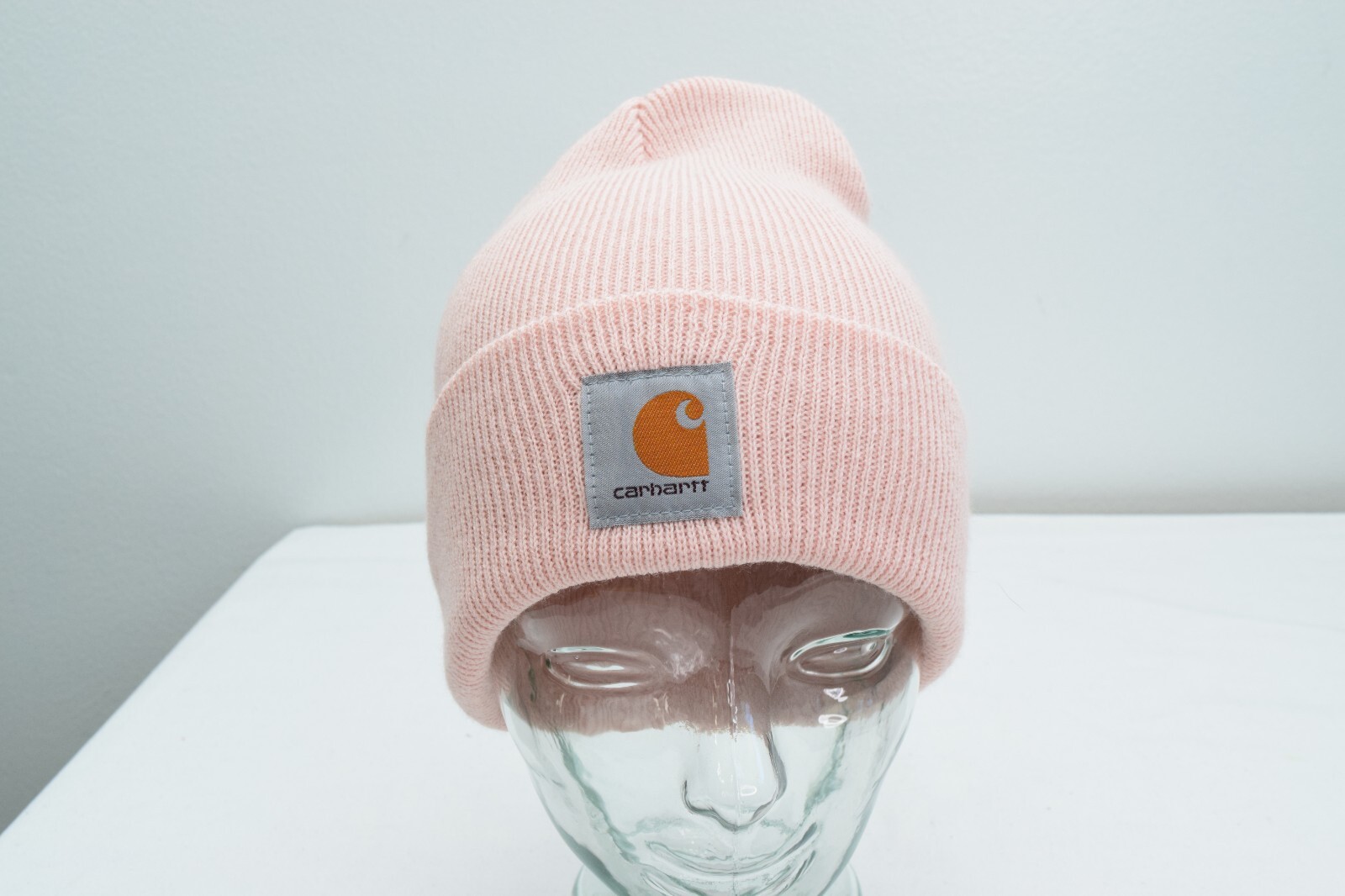 pale pink carhartt beanie