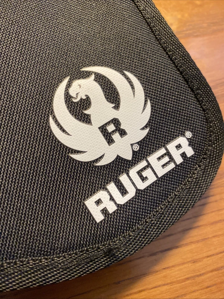 Factory Ruger Subcompact Semi-automatic LCP .380 Zippered Black Soft Pistol Case - Image 2 of 4