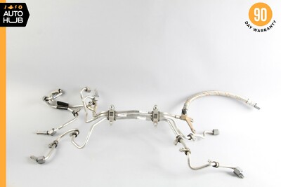 11-18 Mercedes W221 S550 CL550 M278 High Pressure Fuel Pump Hose Line Set OEM
