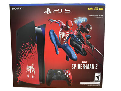 Playstation 5 Console Bundle Marvel's Spider-Man 2 Limited Edition Sony New  ️
