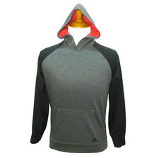 RUSSELL ATHLETIC Boy's Youth Large 14/16 Gray Athletic Hoodie Hooded Sweatshirt