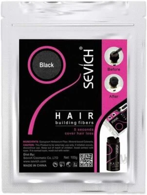 SEVICH Hair Building Fibers Refill Bag HAIR THICKENING Fibers 25 100g⭐️⭐️⭐️⭐️⭐️