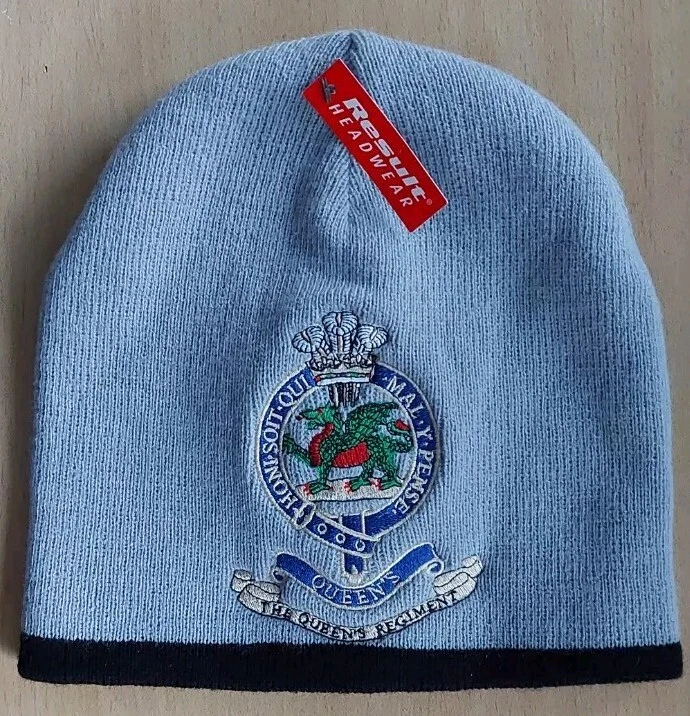 THE QUEENS REGIMENT: WALES - BEANIE HAT (RESULT HEADWEAR, 2022) *NEW WITH TAGS*