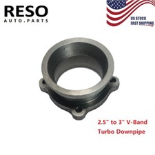 4 Bolts 2.5 To 3 V-band Turbo Downpipe Exhaust Flange Adapter Conversion 4 Bolts 2.5 To 3 V-band Turbo Downpipe Exhaust Flange Adapter Conversion