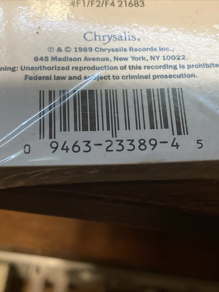 Kevin Paige, Don't Shut Me Out 1989 Chrysalis Cassette Single Factory Sealed NOS - Image 4 of 4