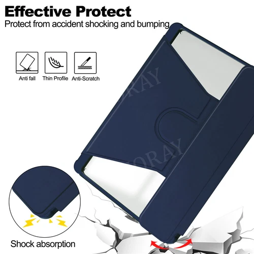 Rotating Stand Case Cover For Samsung Galaxy Tab S10 S9 FE A9 A9+ S6 Lite Tablet - Picture 40 of 65