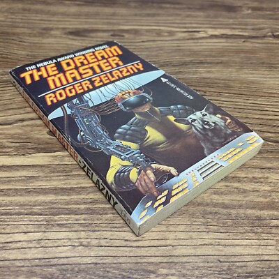 The Dream Master, Roger Zelazny - Ace Vintage Paperback 1982 Sci-Fi Fantasy Book