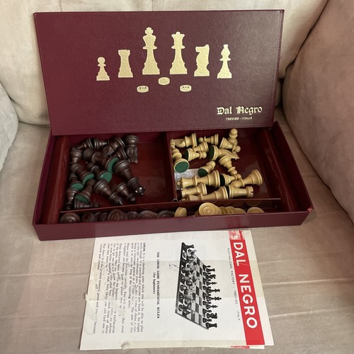 Dal Negro Vintage Chess Pieces eBay