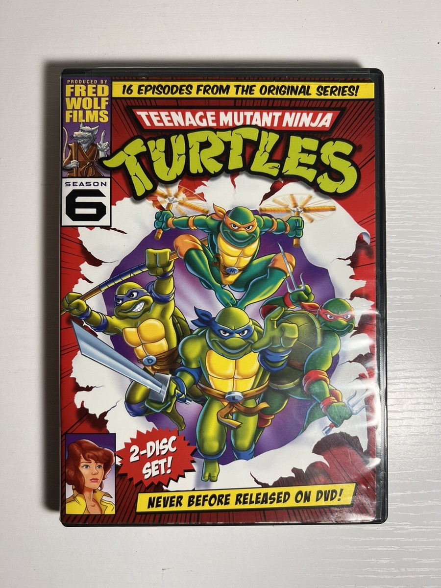 Teenage Mutant Ninja Turtles - Original Series, Season 6 - DVD