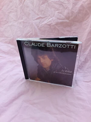 CD ALBUM CLAUDE BARZOTTI LE RITAL JE NE T ECRIRAI PLUS 1984 DEESE - Photo 1/3