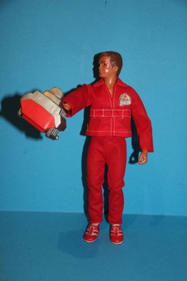 6 Six million Dollar man Doll figure Steve Austin complete with Engine block ++ | eBay