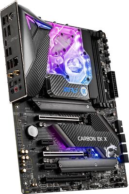 【セット】i9-11900 ES / Z490 PG V / DDR4 32GB MSI MPG Z490 ATX CARBON EK X Gaming Motherboard (10th Gen Intel