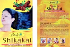 Hesh Shikakai Acacia Concinna Powder 100g X 2 For Scalp  Hair -US Seller