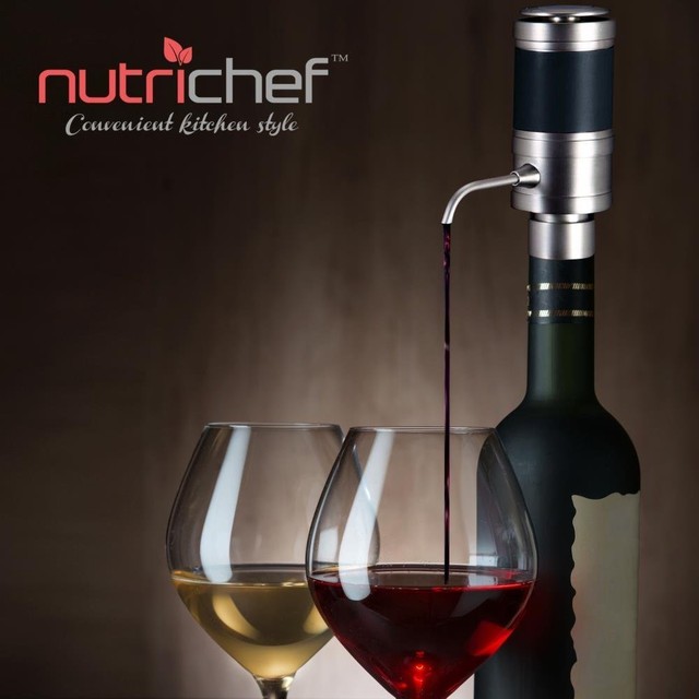 Stainless Steel Automatic Bottle Wine Aerator Tap Machine Dispenser
