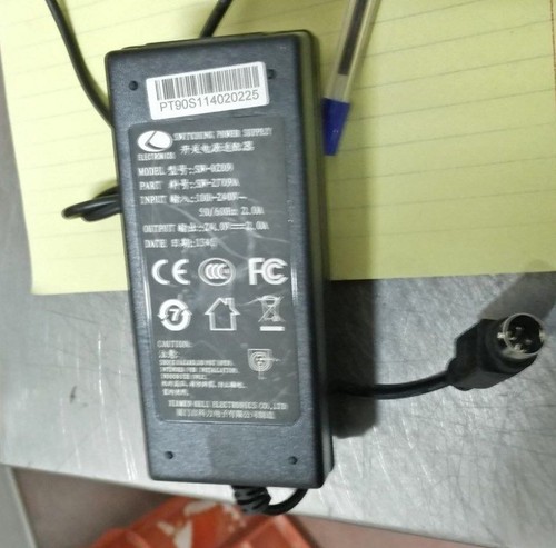 Xiamen Keli SW-0209 / SW-2709A 24V/2A 3-Pin AC Switching Power Supply - 第 1/1 張圖片