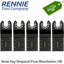 35mm Wood Cutter Saw Blades fits Dewalt Stanley Oscillating Multi tool - Bulk