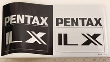 Vintage Pentax LX Sticker Set - NOS