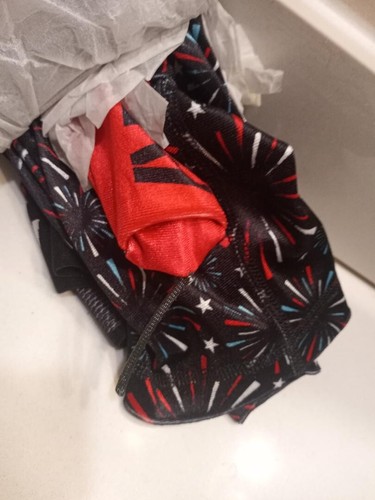 American Eagle Kostüm Tasche (6" Boxershorts (Sm) rot schwarz TNT #34 - Bonuskauf! - Bild 3 von 5