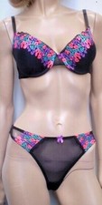 Series End Offer Bra sets 34/36/38 Colours See Drop Down menu Thongs/Brief Pink