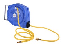 Druckluftschlauch Gelb 10, 15 Oder 18 Meter Mit Dsa Automatik-Schlauchaufroller