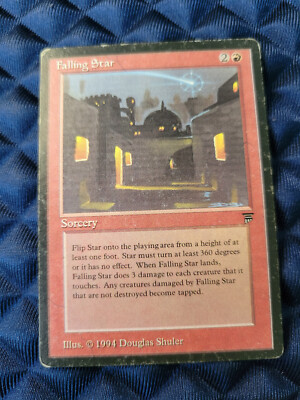 Falling Star [Legends] MTG Moderately Played