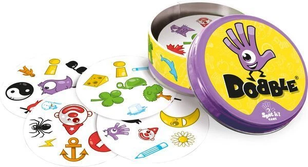 Asmodee Dobble Classic, Familienspiel, 50 Symbole auf 55 Karten - Bild 3 von 4