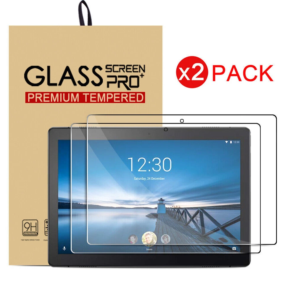 2X Protector de Pantalla de Vidrio Templado para Lenovo Tab M9 M10 M11 P11 P12 Idea Tab Foto 3 de 4