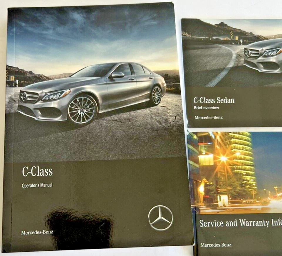 Mercedes-Benz C300 2017 C43 C63 C63S AMG 4 Matic manual del propietario juego completo Foto 4 de 4