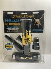Black Magic Jet Vacuum by Poolmaster # 28008 For Pool/Spa, Pond, Cleaning - New!