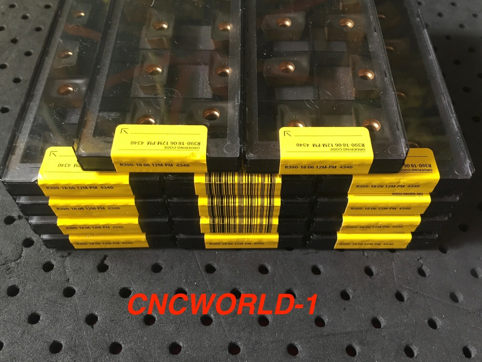 Boîte De 10 Inserts De Fraisage En Carbure Sandvik Coromant - Réf. R390-18 06 12M-PM 4340