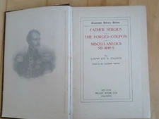 Father Sergius The Forged Coupon, Miscellaneous Stories Count Lev Tolstoy Willey