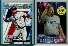 Cubs 2016 Striking Distance John Lackey 2021 Outstanding Opening Day Javier Baez