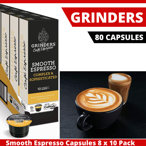 80x Grinders Coffee Pods Capsules 