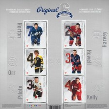 TIM HORTON, DOUG HARVEY... * NHL HOCKEY * Miniature sheet mnh Canada 2014 #2786