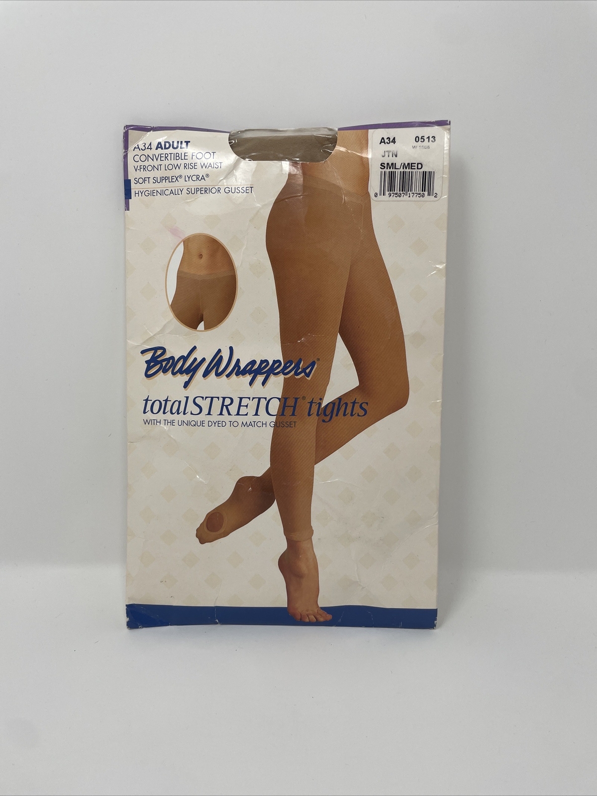 Body Wrappers Jazzy Tan Tights Body Wrappers C31 Girl's Size