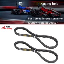 Fit For Comet Torque Converter Murray Replaces 203597Go Kart 37X98 2X Drive Belt