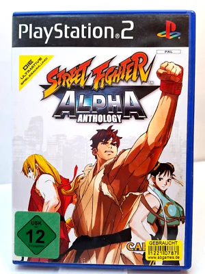 Street Fighter Alpha Anthology - PS2 - Sony Playstation 2 Juego Con OVP - PAL - Imagen 1 de 3