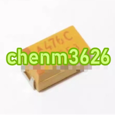 5PCS Tantalum chip capacitor 6032C 16V 47UF ±10% TAJC476K016RNJ #YT