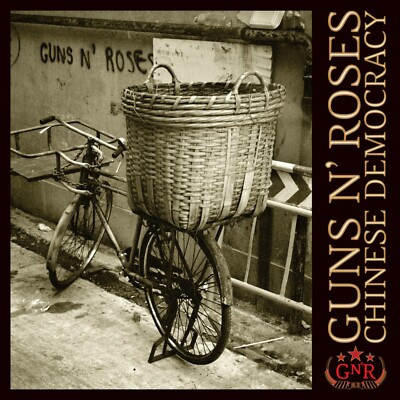 Guns N' Roses Chinese Democracy ポスター GUNS N ROSES Chinese Democracy BANNER 2x2 Ft Fabric Poster Flag