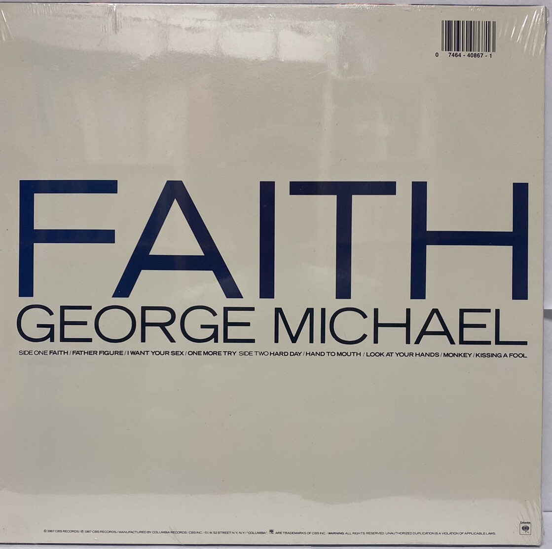【中古】e Michael Faith レコード　LP George Michael FAITH 1987 LP SEALED WITH HYPE STICKER | eBay