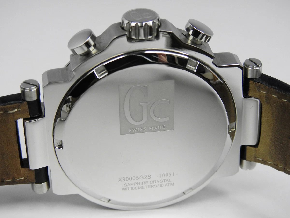 GC Mens Watch Chronograph Sport Class Collection gc x90005g2s 44mm