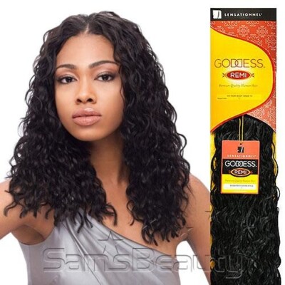 Goddess Remy Black Hair Extensions Amazon.com : Goddess Original Remi Human Hair Weave - Yaki  main image 3
