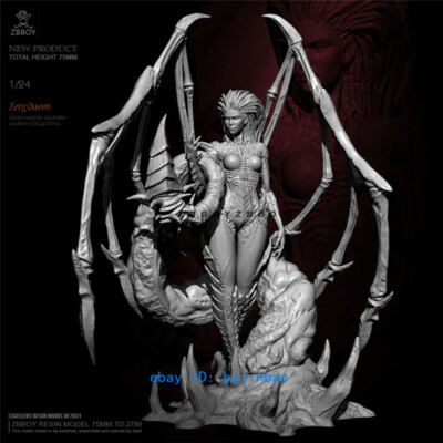 1/24 Scale The zerg queen Resin Model Kit Unpainted Unassembled Garage Kit YUFAN