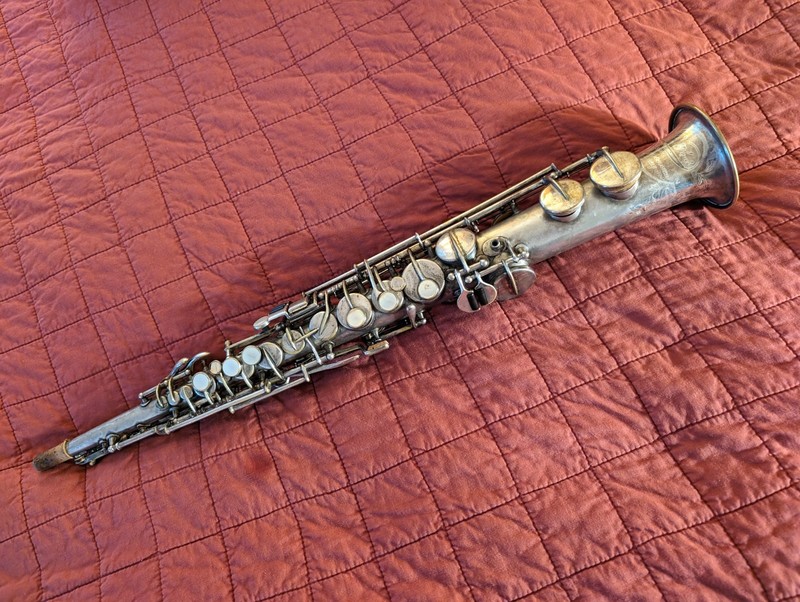 L&H (Buescher) C Soprano Saxophone