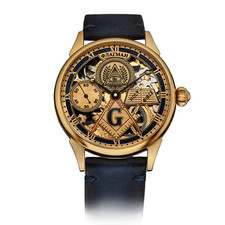 Masonic Skeleton Watch – A striking accessory that celebrates individuality